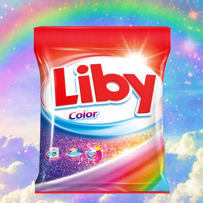 Стиральный порошок Liby color, 3 кг
