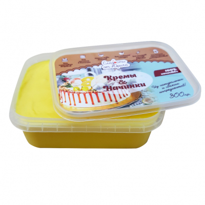 Нежный крем со вкусом банана! 300 гр
